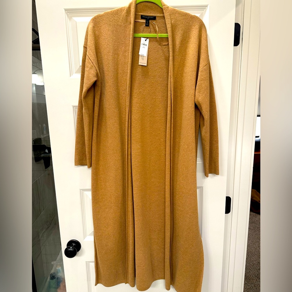 Banana Republic full length cardigan